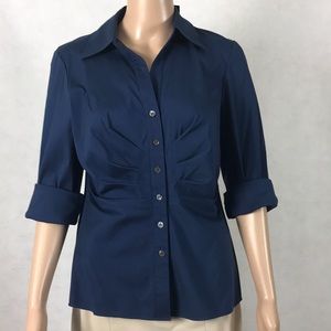 Lafayette 148 New York petite bottom shirt.